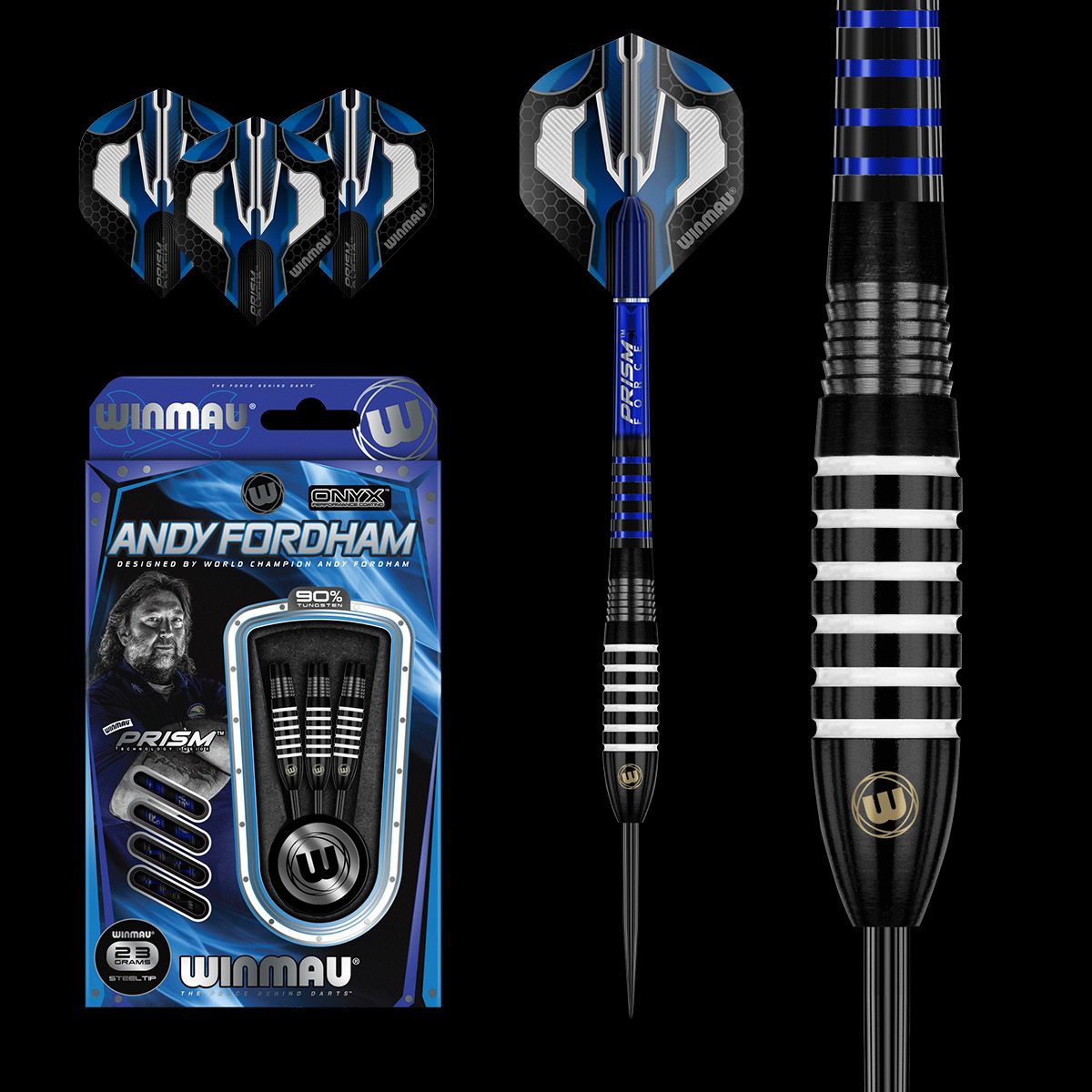 Winmau Andy Fordham 90% Tungsten Darts