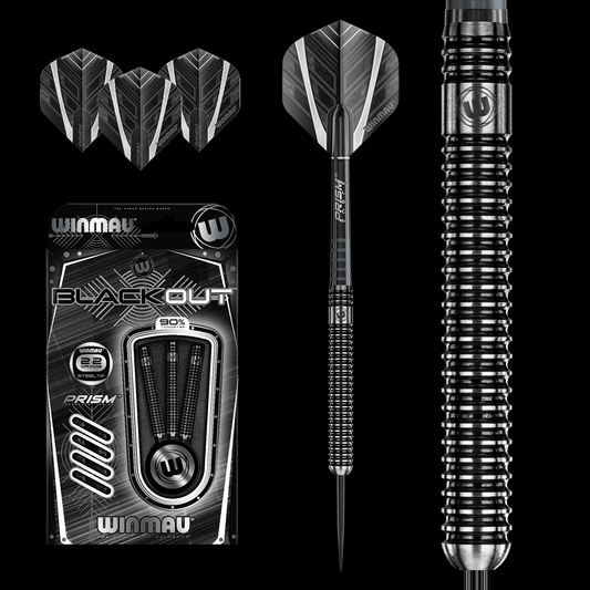 Winmau Blackout (Parralel) 90% Tungsten Darts