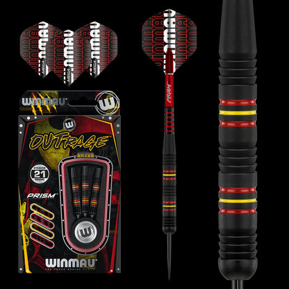 Winmau Outrage Brass Darts