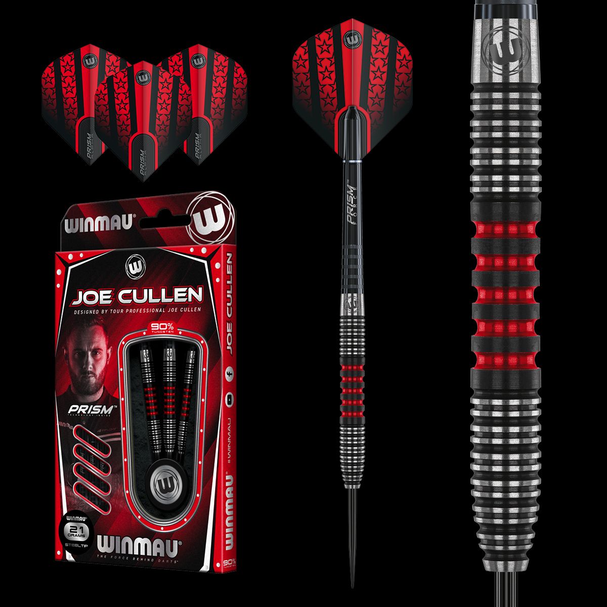 Winmau Joe Cullen 90% Tungsten Darts