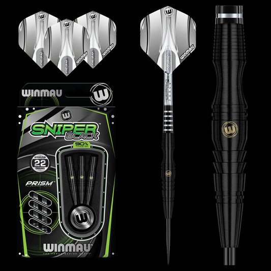 Winmau Sniper Black 90% Tungsten Darts