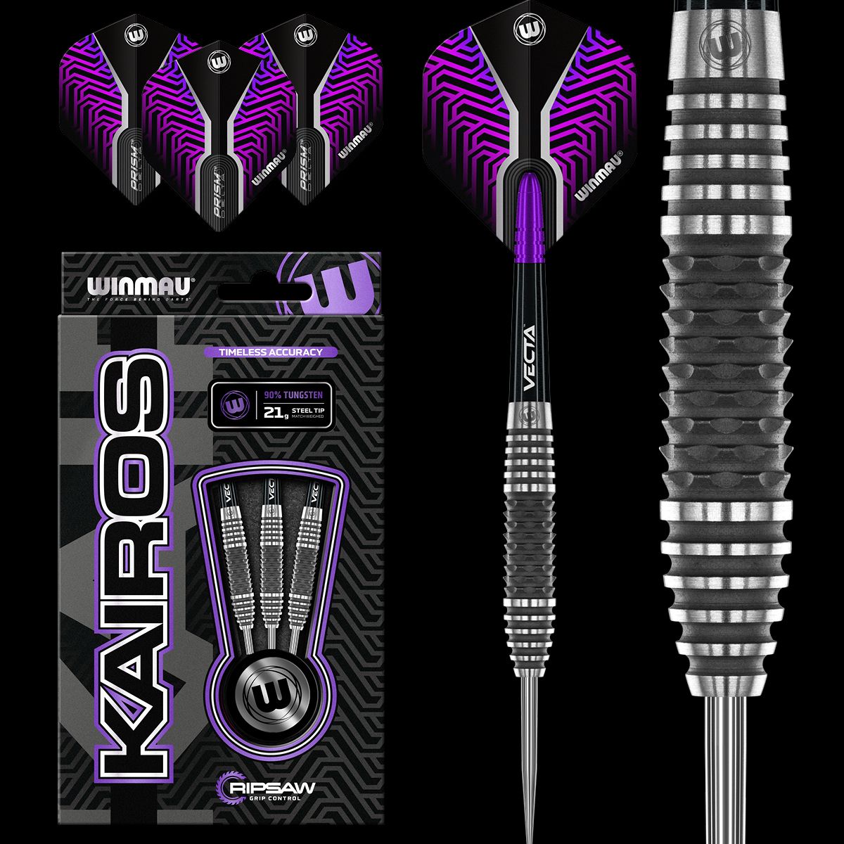 Winmau Kairos 1 - 90% Tungsten Darts