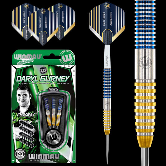 23g Winmau Daryl Gurney SC 1.0 - 90% Tungsten Darts