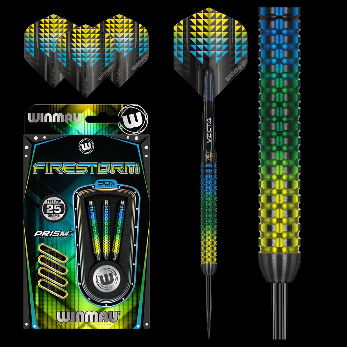 Winmau Firestorm 90% Tungsten Darts