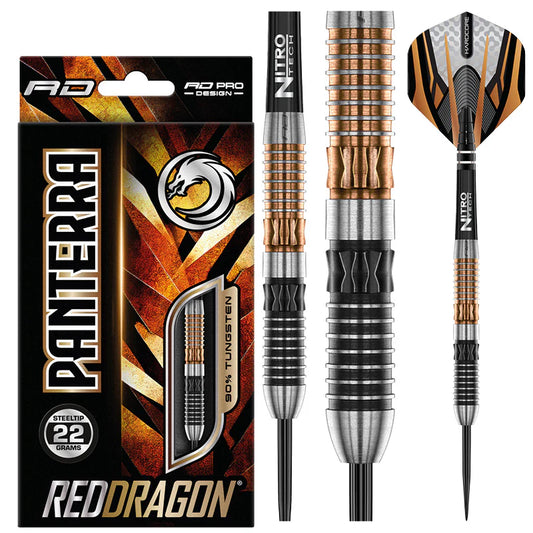 Red Dragon - Panterra Darts - 90% Tungsten Darts