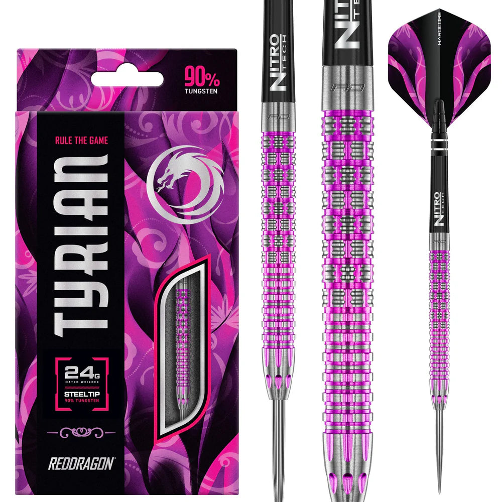 Red Dragon - Tyrian - 90% Tungsten Darts