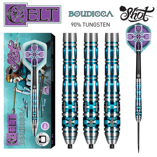 Shot - Celt - Boudicca 90% Tungsten Darts