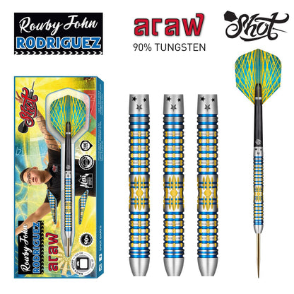 Shot - Rowby-John Rodriguez - Araw 90% Tungsten Darts