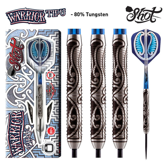 Shot - Warrior - Tipu 80% Tungsten Darts