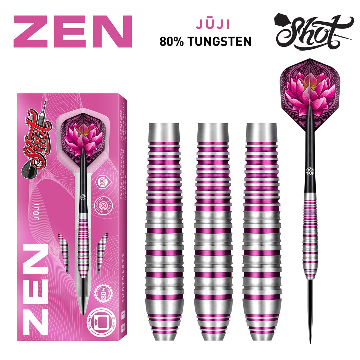 Shot - Zen - Juji 80% Tungsten Darts