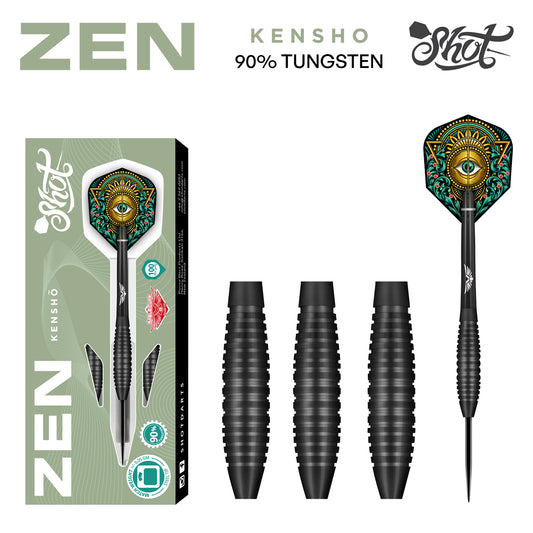 Shot - Zen - Kensho 90% Tungsten Darts