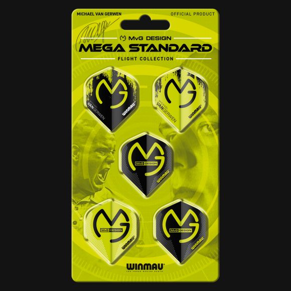 Winmau MvG Mega Standard Flight Collection