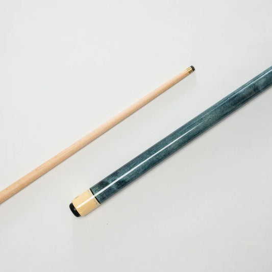 9.5mm Lumex Aqua Dyed Maple Pool Cue