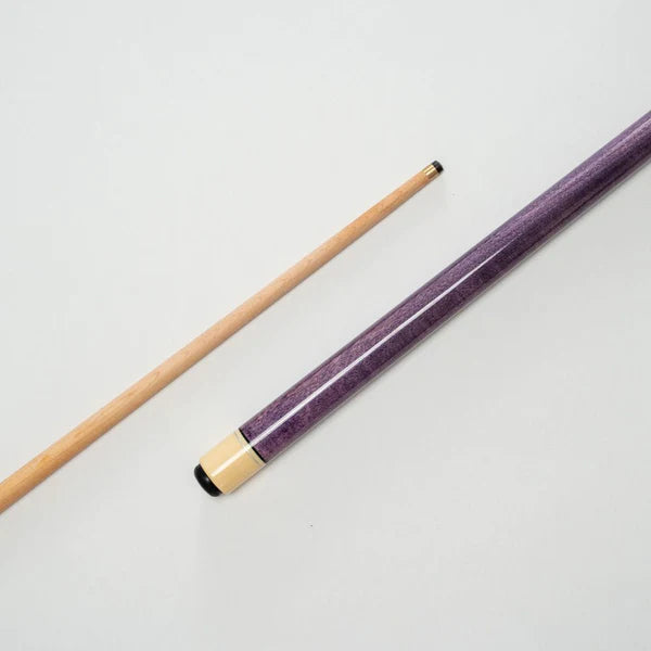 9.5mm Lumex Purple Dyed Maple Pool Cue