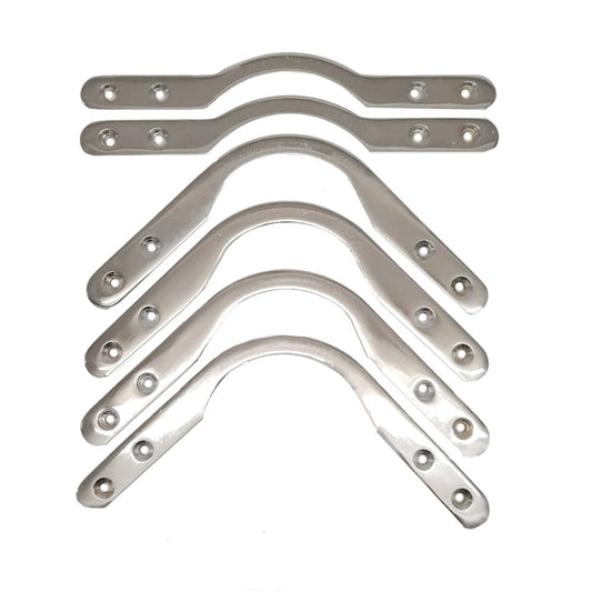 Heavy Duty Screw Down Pocket Brackets - Set of 6