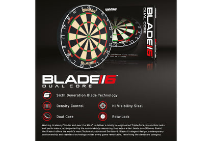 Winmau Blade 6 Dual Core Dartboard