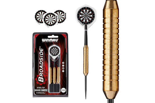 Winmau Broadside 22g Brass Darts