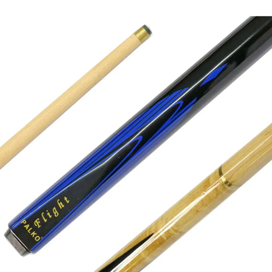 9.5mm Blue Lumex Flight Maple Pool Cue