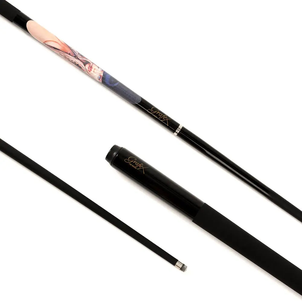 Grafex Lace Graphite Pool Cue