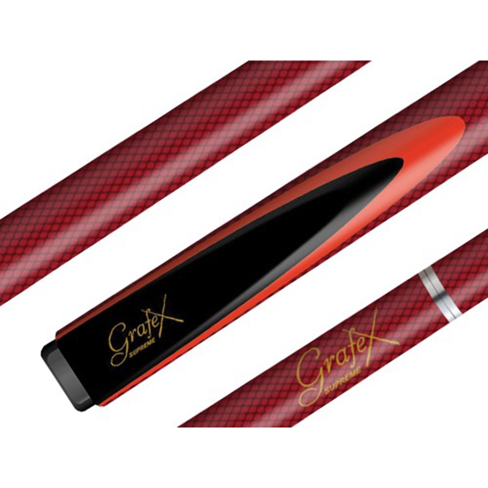 Grafex Supreme Burgundy Graphite Pool Cue