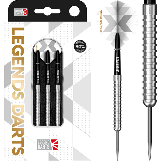 24g Legend Darts - Steel Tip - 90% Tungsten - Pro Series - V12 - Square Cut