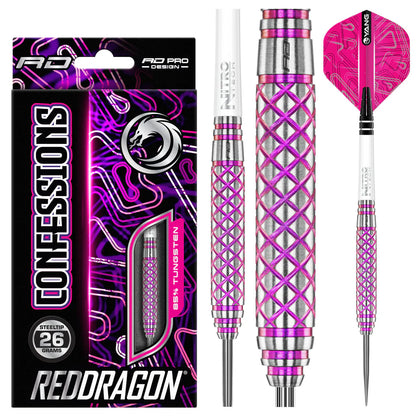 Red Dragon - Confessions Darts - 85% Tungsten Darts