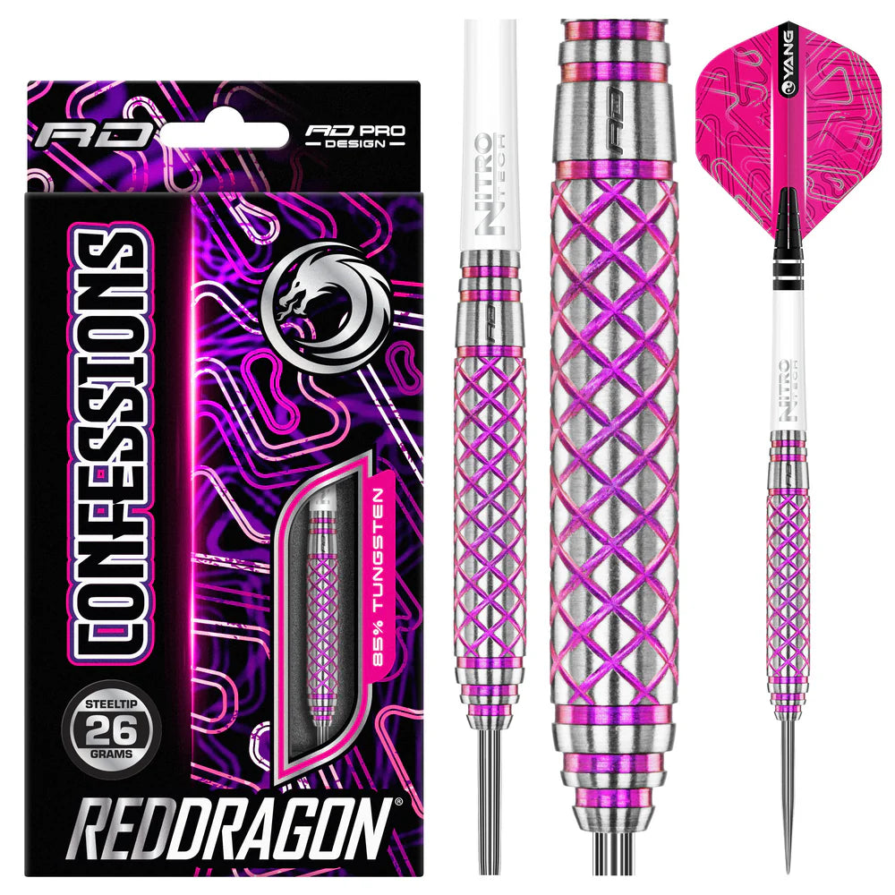 Red Dragon - Confessions Darts - 85% Tungsten Darts