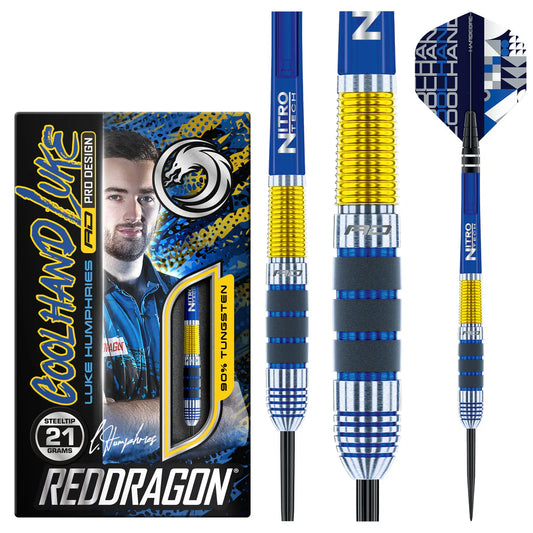 Red Dragon - Luke Humphries Originals Darts - 90% Tungsten Darts