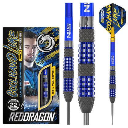 Red Dragon - Luke Humphries TX2 Atomised Darts - 90% Tungsten Darts