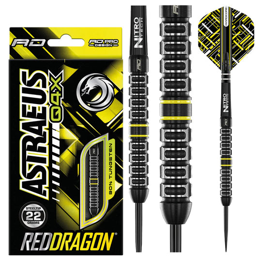 Red Dragon - Astaeus Q4X Darts (Parallel) - 90% Tungsten Darts