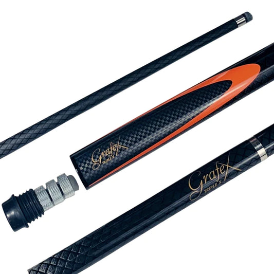 Grafex Triple X Graphite Pool Cue