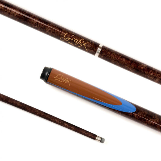 Grafex Art Brown Graphite Pool Cue