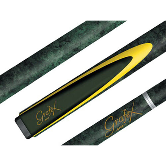 Grafex Art Green Graphite Pool Cue