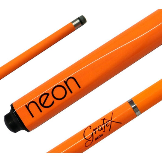 Grafex Neon Orange Graphite Pool Cue