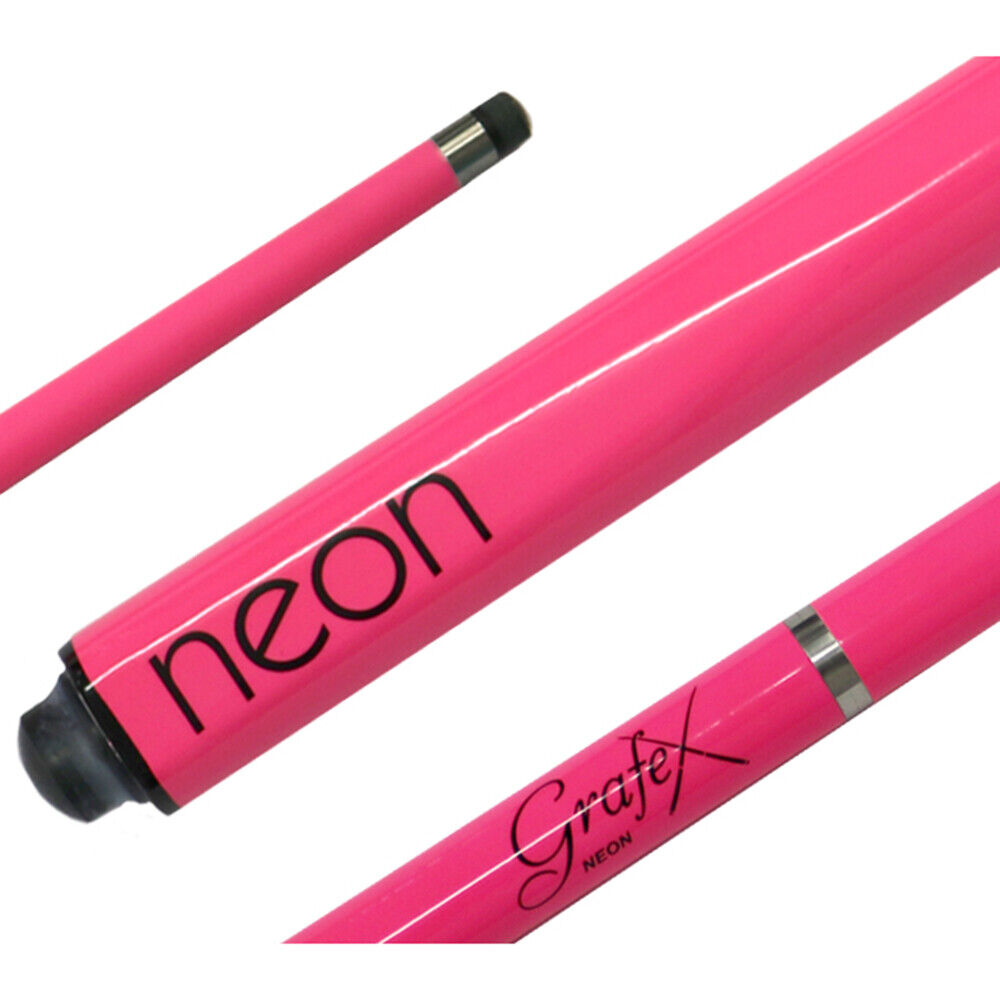 52" Pink Junior Neon Pool Cue (Graphite)