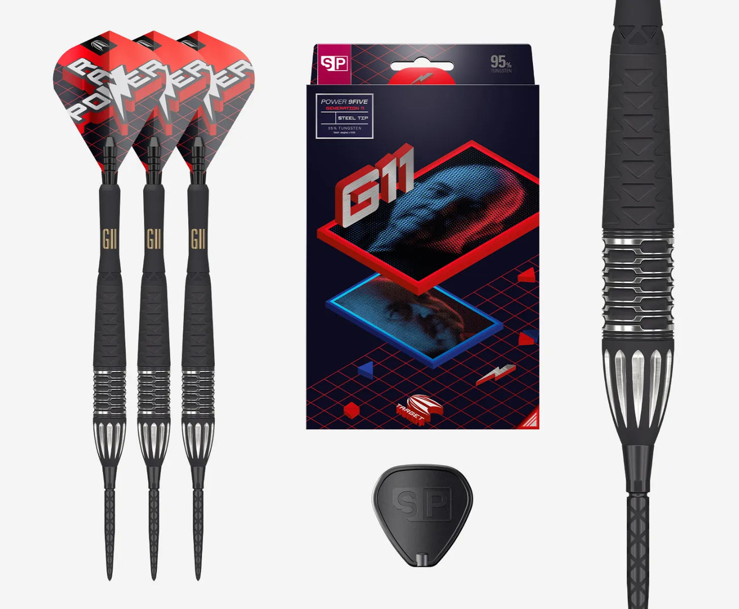 Target - Power 9five Gen 11 Darts - 95% Tungsten Darts