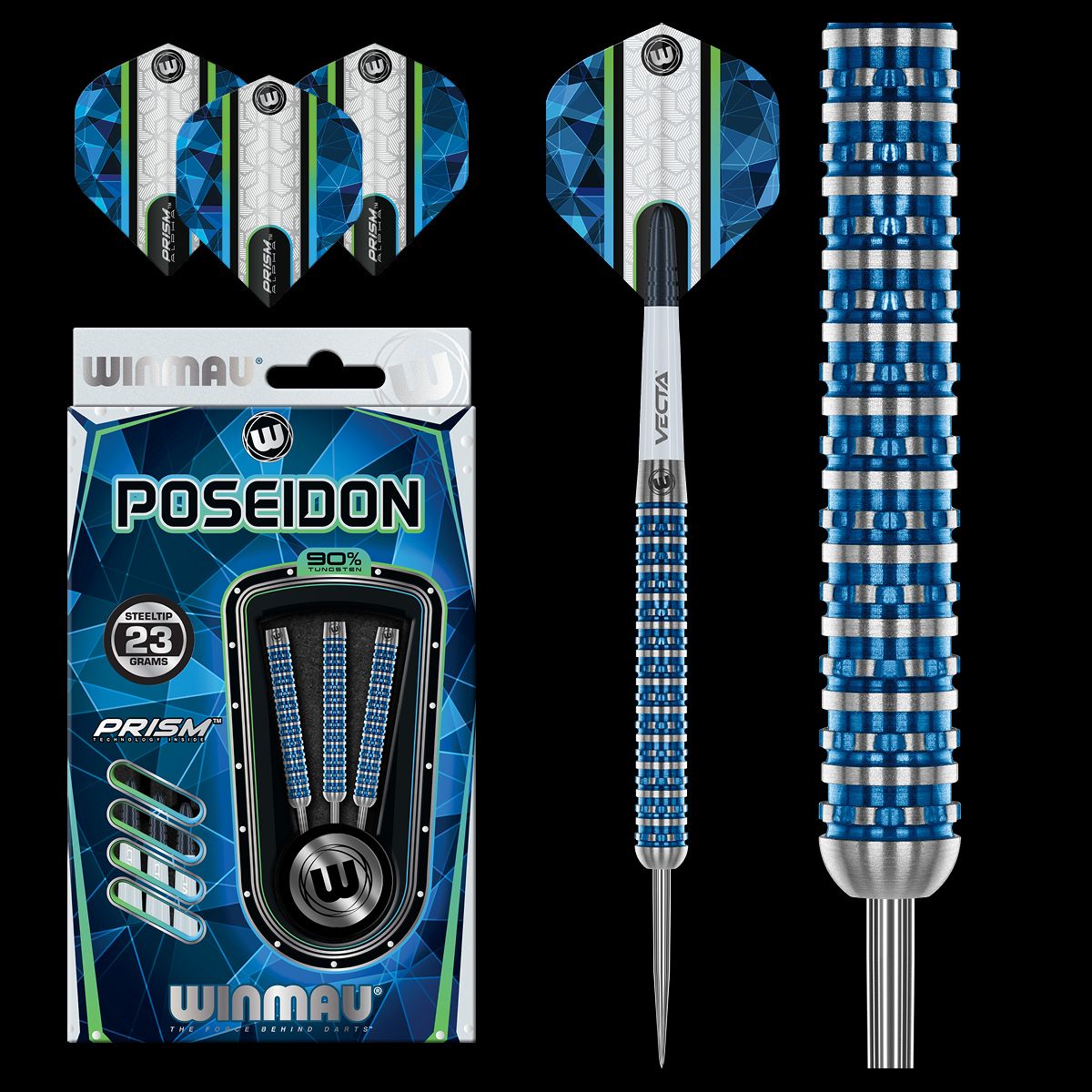 Winmau Poseidon 90% Tungsten Darts