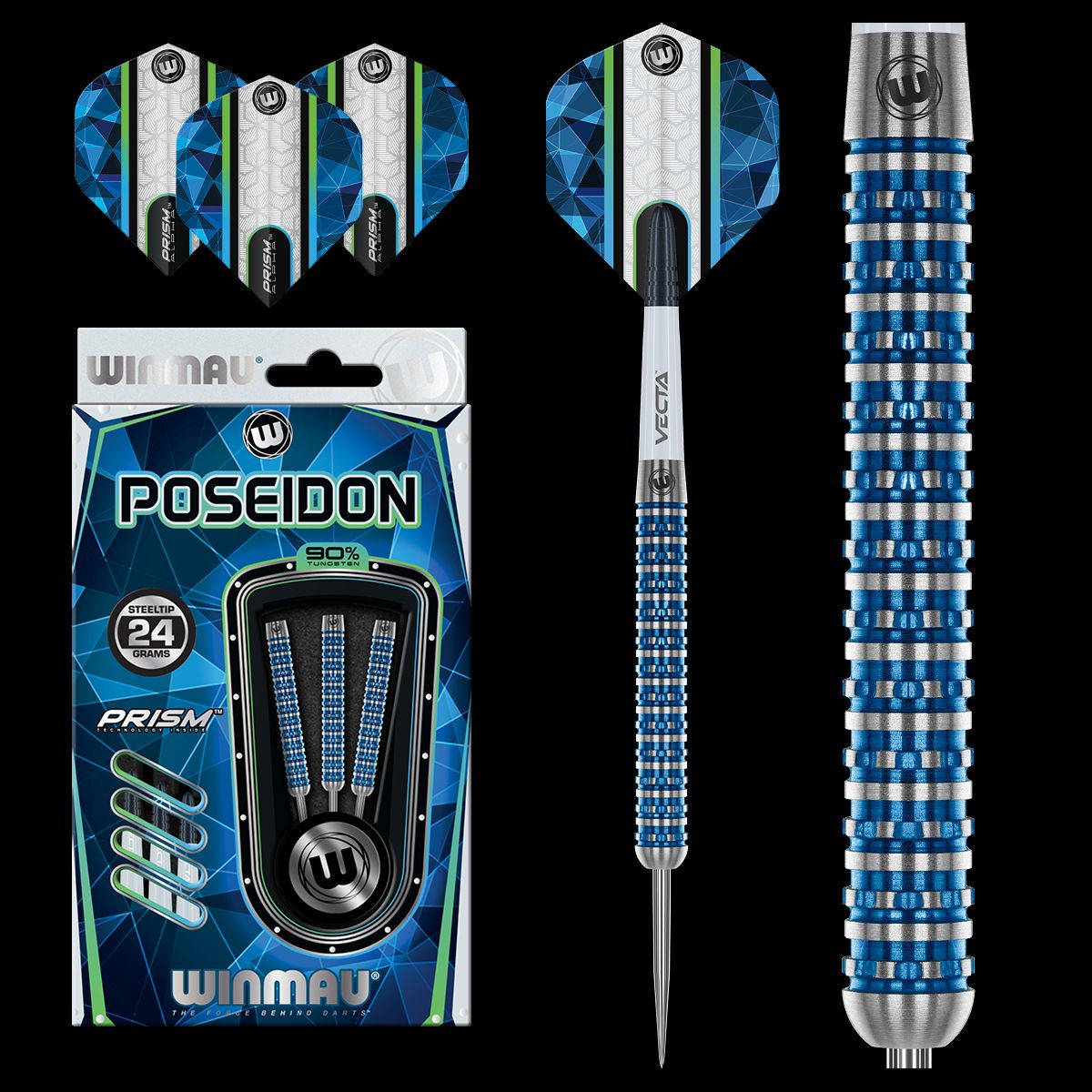 Winmau Poseidon 90% Tungsten Darts