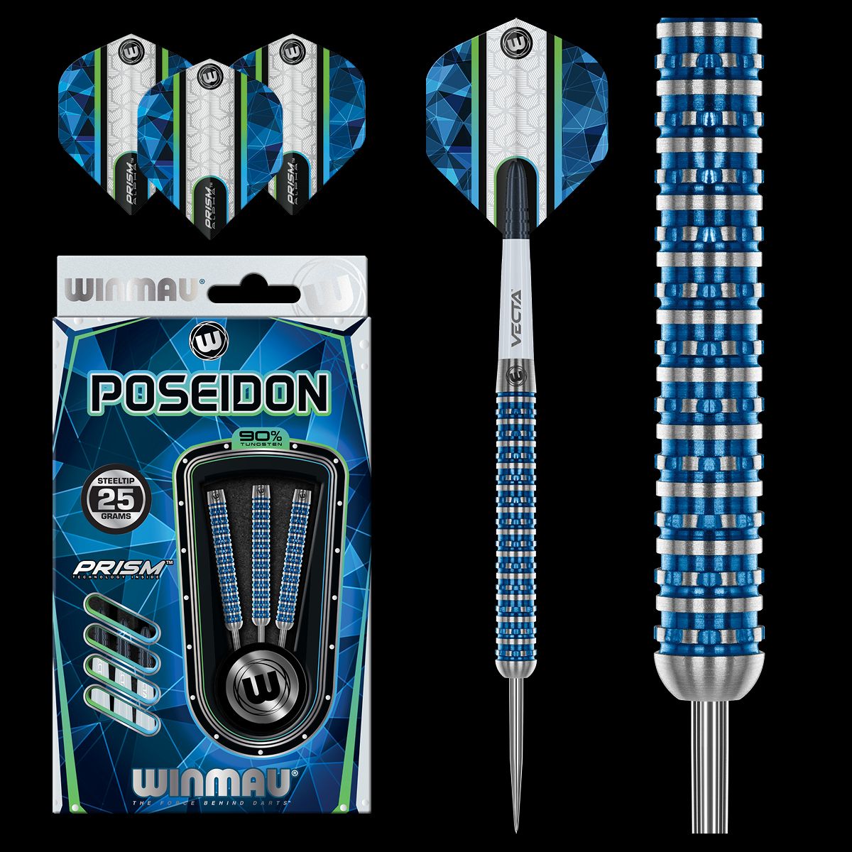 Winmau Poseidon 90% Tungsten Darts