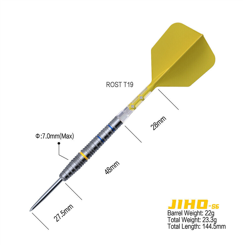 Cuesoul - 22g - Jiho S6 90% Tungsten Darts