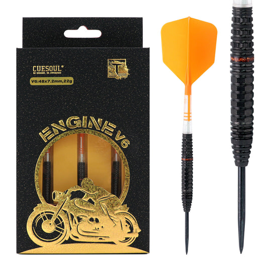 Cuesoul - 22g - Engine V6 90% Tungsten Darts