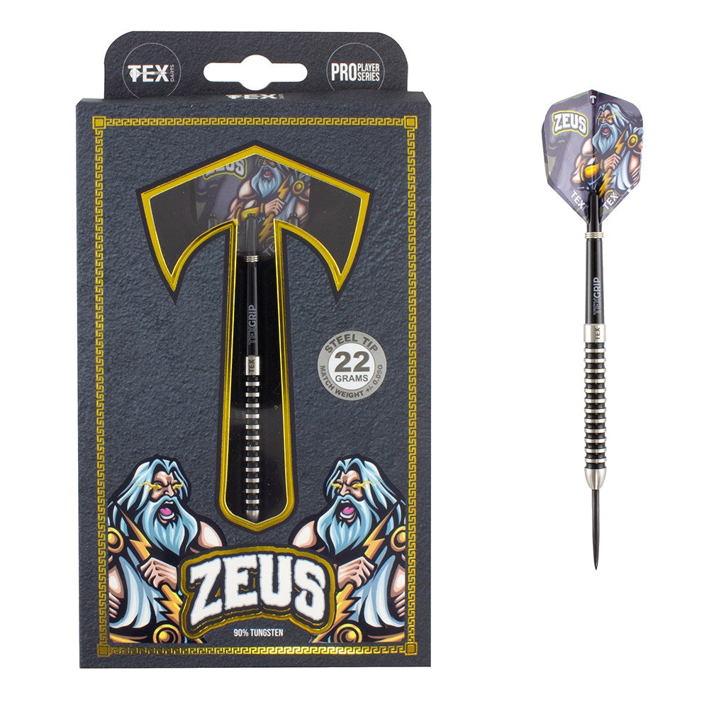 Tex Darts - Zeus 90% Tungsten Darts